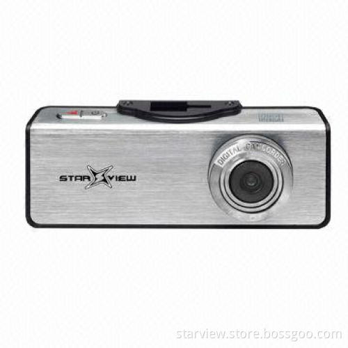 Mobile DVR with GPS Function, Ambarella A5s Chipset, Full HD 1,080P/30fps Brushed Aluminum